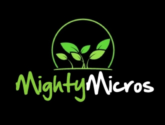 Mighty Micros logo design by AamirKhan