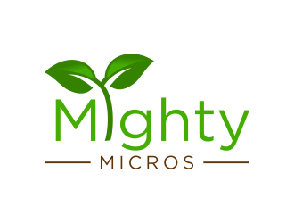 Mighty Micros logo design by haidar