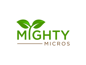 Mighty Micros logo design by haidar