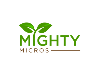 Mighty Micros logo design by haidar