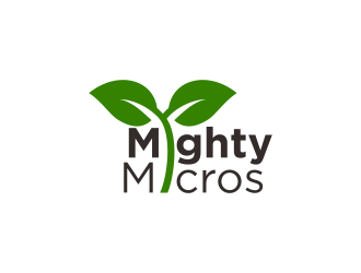 Mighty Micros logo design by haidar