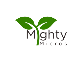 Mighty Micros logo design by haidar