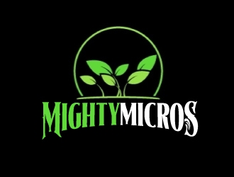 Mighty Micros logo design by AamirKhan