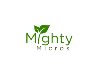 Mighty Micros logo design by haidar