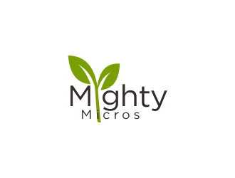 Mighty Micros logo design by haidar
