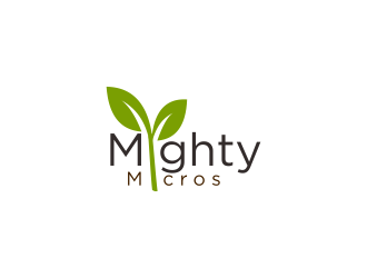 Mighty Micros logo design by haidar