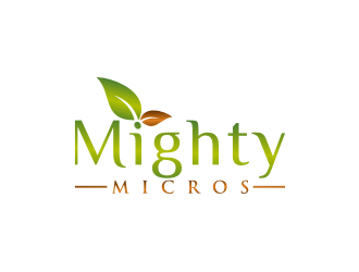 Mighty Micros logo design by bricton