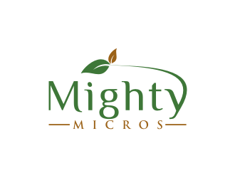 Mighty Micros logo design by bricton