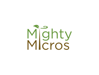 Mighty Micros logo design by bricton