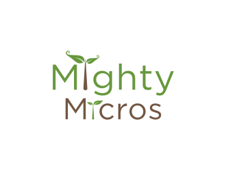 Mighty Micros logo design by blessings