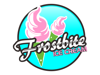 Frostbite Ice Cream logo design by qqdesigns