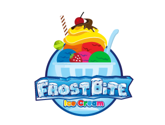 Frostbite Ice Cream logo design by akupamungkas