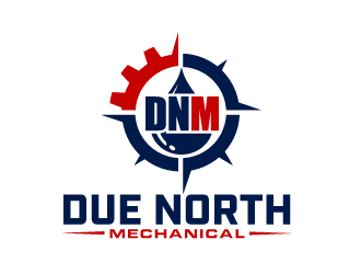 Due North Mechanical  logo design by THOR_