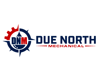 Due North Mechanical  logo design by THOR_