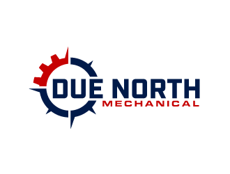 Due North Mechanical  logo design by THOR_