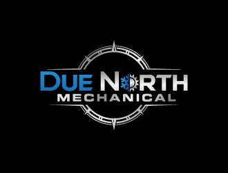 Due North Mechanical  logo design by jaize
