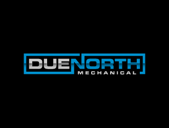 Due North Mechanical  logo design by denfransko