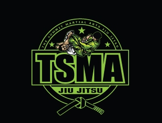 TSMA JIU JITSU logo design by KreativeLogos