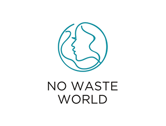 No Waste World logo design by logolady