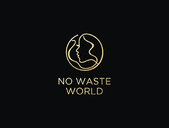 No Waste World logo design by logolady