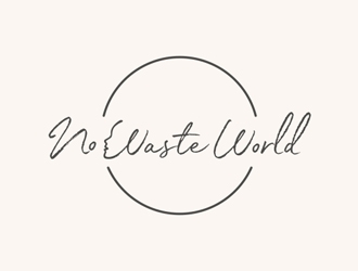 No Waste World logo design by Abril