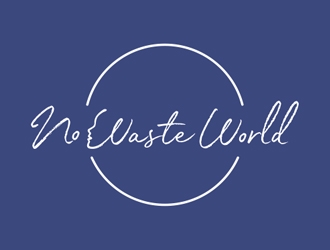 No Waste World logo design by Abril