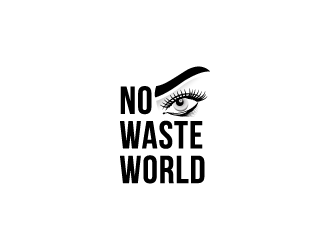 No Waste World logo design by hwkomp