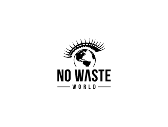 No Waste World logo design by hwkomp
