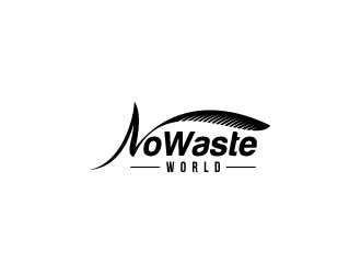 No Waste World logo design by hwkomp