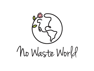 No Waste World logo design by logolady