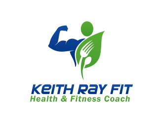Keith Ray Fit logo design by DeyXyner