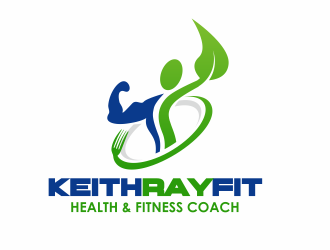 Keith Ray Fit logo design by serprimero