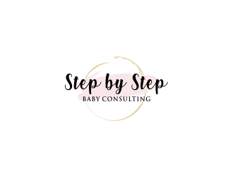 Step by Step Baby Consulting logo design by y7ce