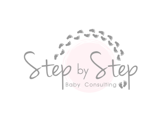 Step by Step Baby Consulting logo design by Landung