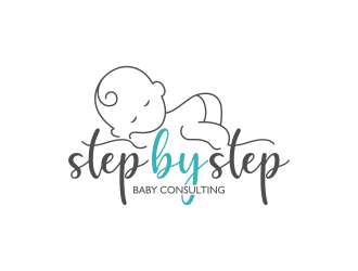 Step by Step Baby Consulting logo design by yunda
