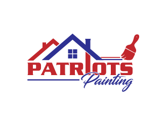 Patriots Painting logo design by IrvanB