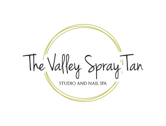 The Valley Spray Tan Studio and Nail Spa logo design by Greenlight