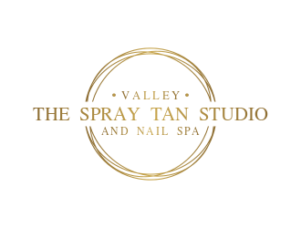 The Valley Spray Tan Studio and Nail Spa logo design by falah 7097