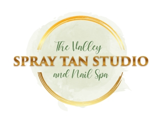 The Valley Spray Tan Studio and Nail Spa logo design by aryamaity