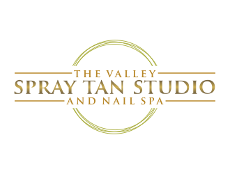 The Valley Spray Tan Studio and Nail Spa logo design by done