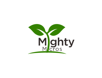 Mighty Micros logo design by haidar