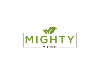 Mighty Micros logo design by haidar