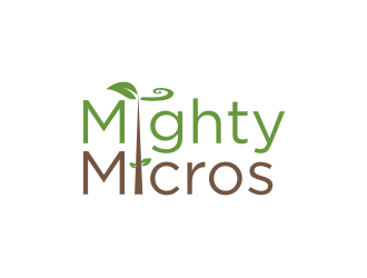 Mighty Micros logo design by bricton