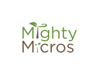 Mighty Micros logo design by bricton