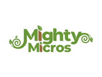 Mighty Micros logo design by ekitessar