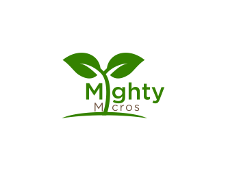 Mighty Micros logo design by haidar