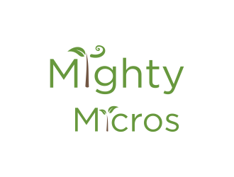 Mighty Micros logo design by menanagan