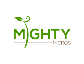 Mighty Micros logo design by qqdesigns