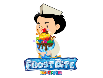 Frostbite Ice Cream logo design by akupamungkas