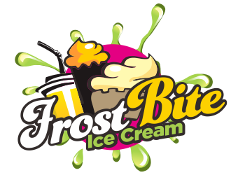 Frostbite Ice Cream logo design by YONK